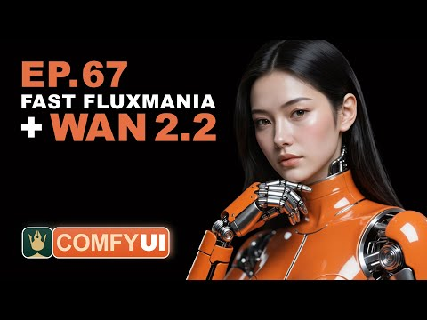 ComfyUI Tutorial Series Ep 67: Fluxmania Nunchaku + Wan 2.2 and Rapid AIO Workflows
